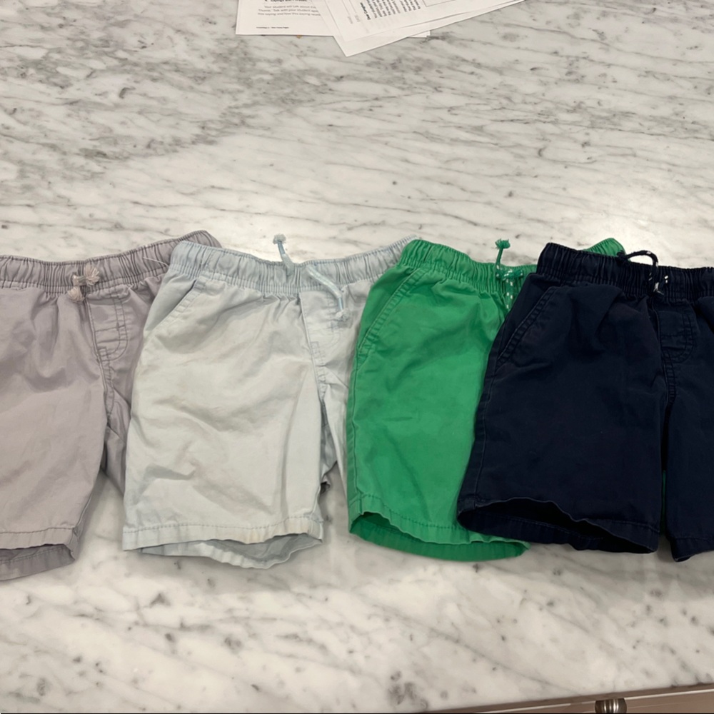 Cat & Jack Kids' Shorts - Gray, Light Blue, Green, Navy